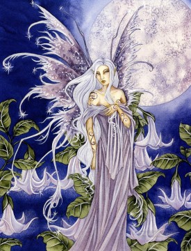 3d magic fantasy Painting - night blossom Fantasy